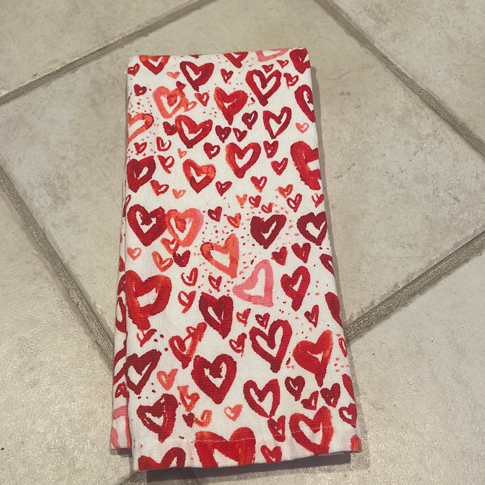 🟢Storehouse Heart Kitchen Towel